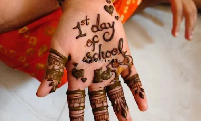 Mehandi artist Jahanvi